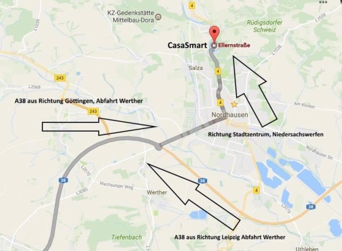 Casasmart // Das Ferienhaus Am Harz Nordhausen Exteriör bild